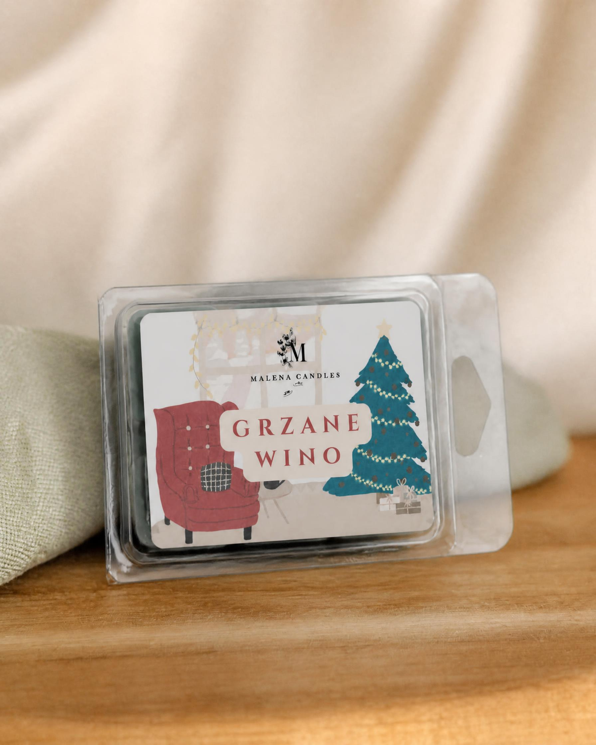 Grzane Wino - wosk do kominka